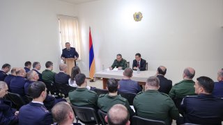 Activate Fight against Illegal Subsoil Use, Tree Felling and Poaching; Chairman of Investigative Committee Artur Poghosyan Paid Working Visit to Investigative Subdivisions of Syunik Region